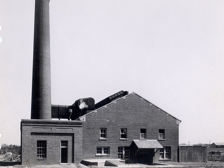 East Campus Power Plant in 1937